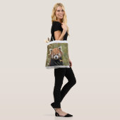 Roter Panda Tasche (Am Model)