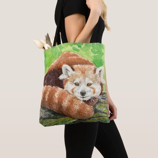 Roter Panda Tasche (Von Nahem)