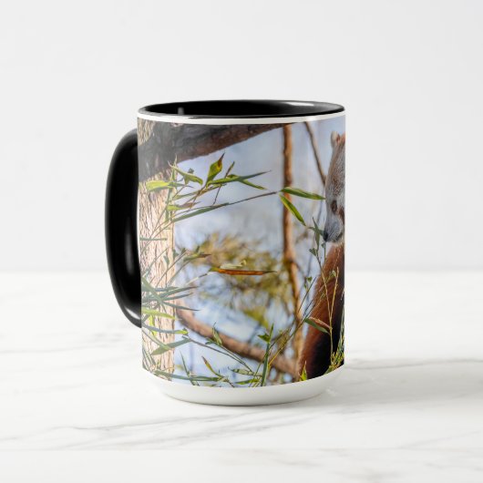 Roter Panda Tasse (Vorderseite Links)