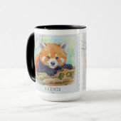 Roter Panda Tasse (Vorderseite Links)
