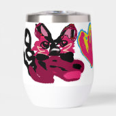 Roter Panda Valentine (Vorderseite)