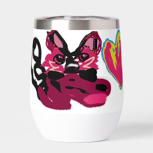 Roter Panda Valentine (Rückseite)