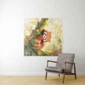 Roter Panda Wandteppich (Beispiel (Horizontal))