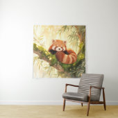 Roter Panda Wandteppich (Beispiel)