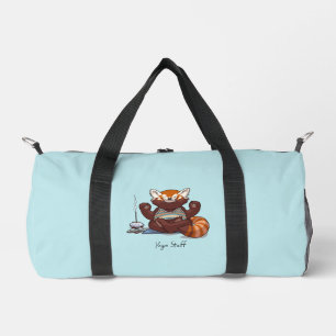 Roter Panda Yoga-Lehrer-Zubehör Tier Kunstwerk Duffle Bag