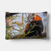 Roter Panda Zubehörtasche (Vorderseite)