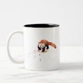 ROTER PANDA ZWEIFARBIGE TASSE (Links)