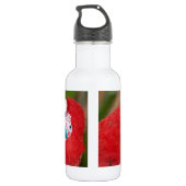 Roter Papagei Trinkflasche (Rückseite)