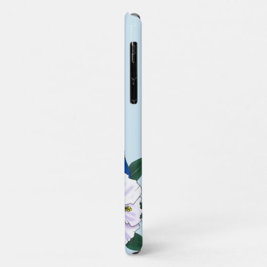 Roter Papagei Tropischer Vogelsittich Case-Mate iPhone Hülle (Hinten/Links)