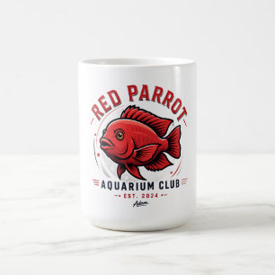 Roter Papageienfisch T-Shirt Kaffeetasse