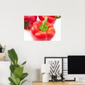 Roter Paprika Poster (Heimbüro)