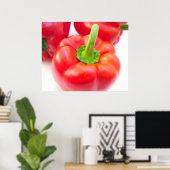 Roter Paprika Poster (Heimbüro)