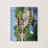 Roter Pavillon Puzzle (Vertikal)