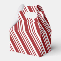 Roter Peppermint Streifen