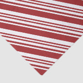 Roter Peppermint Streifen Seidenpapier (Ausschnitt)