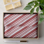 Roter Peppermint Streifen Seidenpapier (Geschenk)