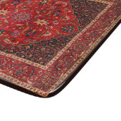 Roter Perserteppich Schneidebrett (Ecke)