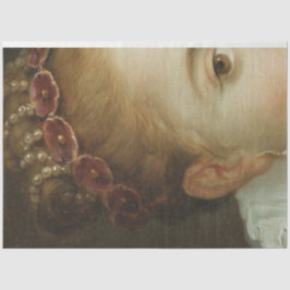 Roter Petal Seidenpapier