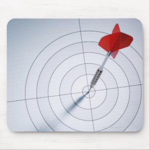 Roter Pfeil Mousepad