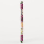 Roter Pfirsichpfirsichrosa Blume Blütenblättrig Case-Mate iPhone Hülle (Hinten/Rechts)