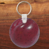 Roter Pflaume Schlüsselanhänger (Vorderseite)