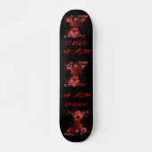 Roter Phönix-Skateboard-Code Skateboard (Vorne)