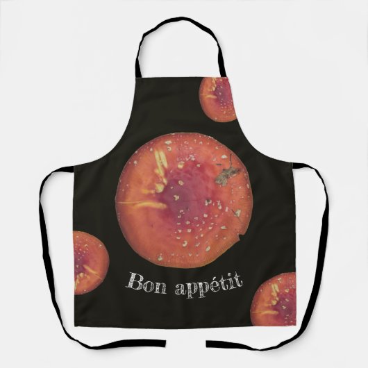 Roter Pilz Schürze (Vorderseite)