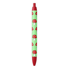 Roter Pilz-Stift Kugelschreiber