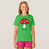 Roter Pilz-T - Shirt (Kind) (Vorne ganz)