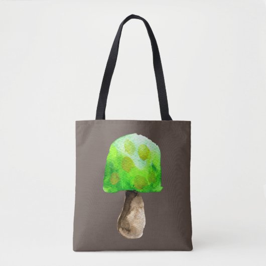 Roter Pilz Toadstool magische Tote Tasche (Vorderseite)