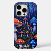 Roter Pilzschuh Case-Mate iPhone Hülle (Rückseite)