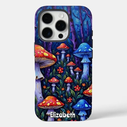 Roter Pilzschuh Case-Mate iPhone Hülle (Rückseite)