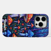 Roter Pilzschuh Case-Mate iPhone Hülle (Rückseite (Horizontal))