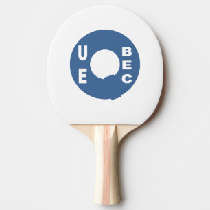 Roter Ping-Pong-Schläger back DESIGN QUEBEC Tischtennis Schläger