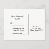 Roter Pinsel Pinselstrich UAWG Postkarte (Rückseite)