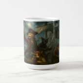 Roter Piratenpranke Kaffeetasse (Mittel)