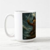 Roter Piratenpranke Kaffeetasse (Links)