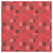 Roter Pixelated Muster| Gamer Stoff (Nahaufnahme)