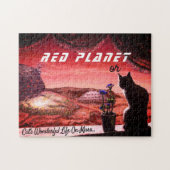 Roter Planet oder das wunderbare Leben der Katze a Puzzle (Horizontal)