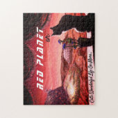 Roter Planet oder das wunderbare Leben der Katze a Puzzle (Vertikal)