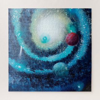 Roter Planet Puzzle