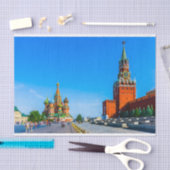 Roter Platz in Moskau Seidenpapier (Handwerk)