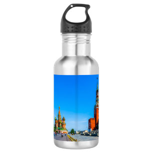 Roter Platz in Moskau Trinkflasche
