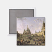 Roter Platz, Moskau, 1801 Magnet (Vorderseite/Rückseite)