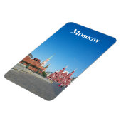 Roter Platz. Moskau Magnet (Linke Seite)