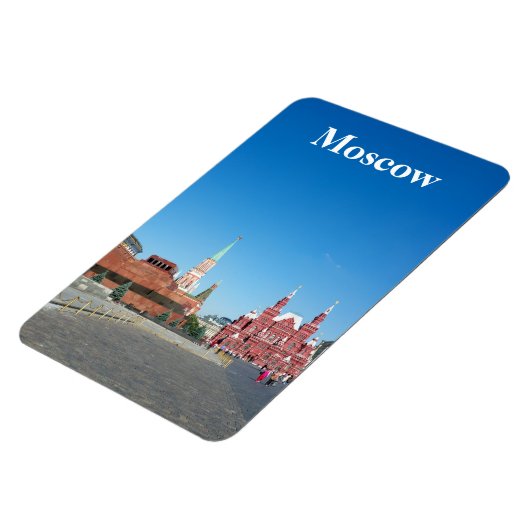 Roter Platz. Moskau Magnet (Linke Seite)