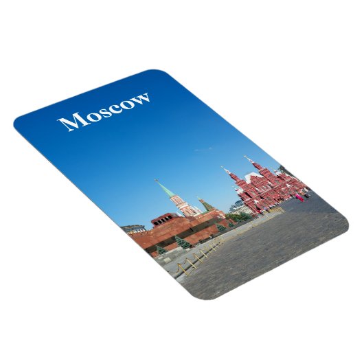 Roter Platz. Moskau Magnet (Rechte Seite)