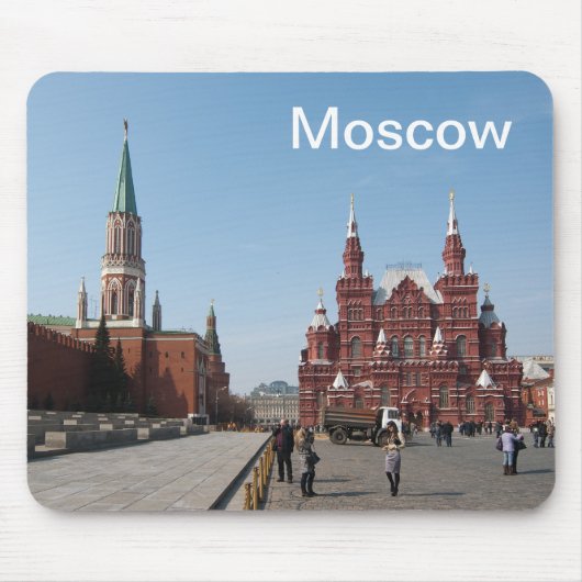 Roter Platz. Moskau, Russland Mousepad (Vorne)