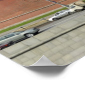 Roter Platz Poster (Ecke)