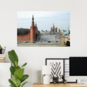 Roter Platz Poster (Heimbüro)